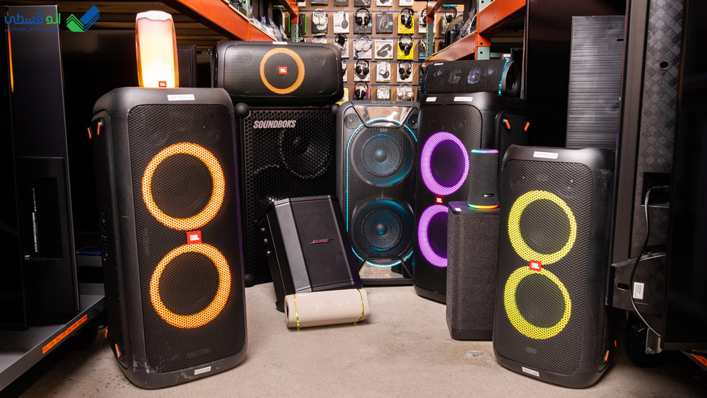 خرید اسپیکر اقساطی | برند سونی، مکسیدر، هوریون | بهترین قیمت