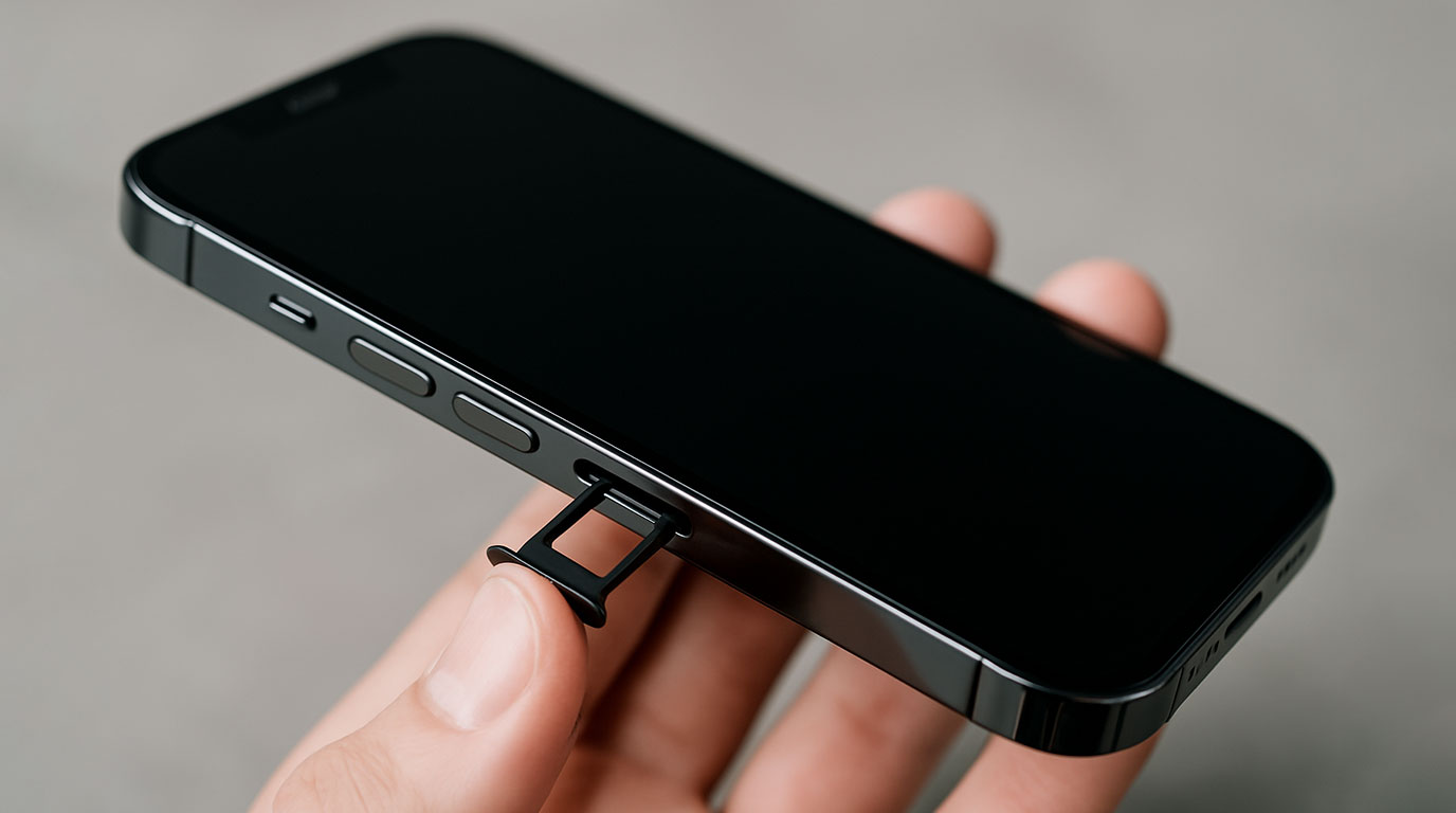 اسلات سیم کارت آیفون