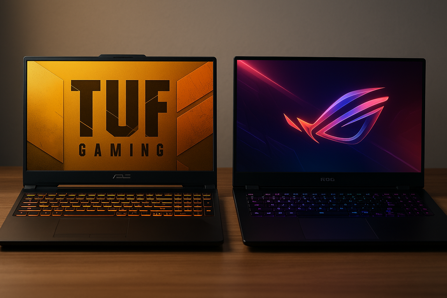 تفاوت لپ تاپ‌ های سری TUF و ROG ایسوس