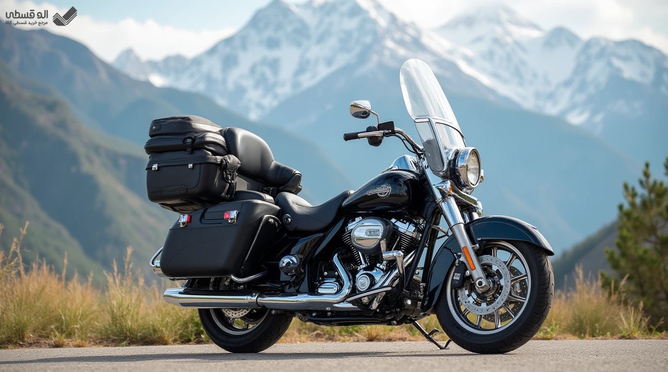 یک موتور تورینگ در یک فضای جذاب در دل طبیعت 