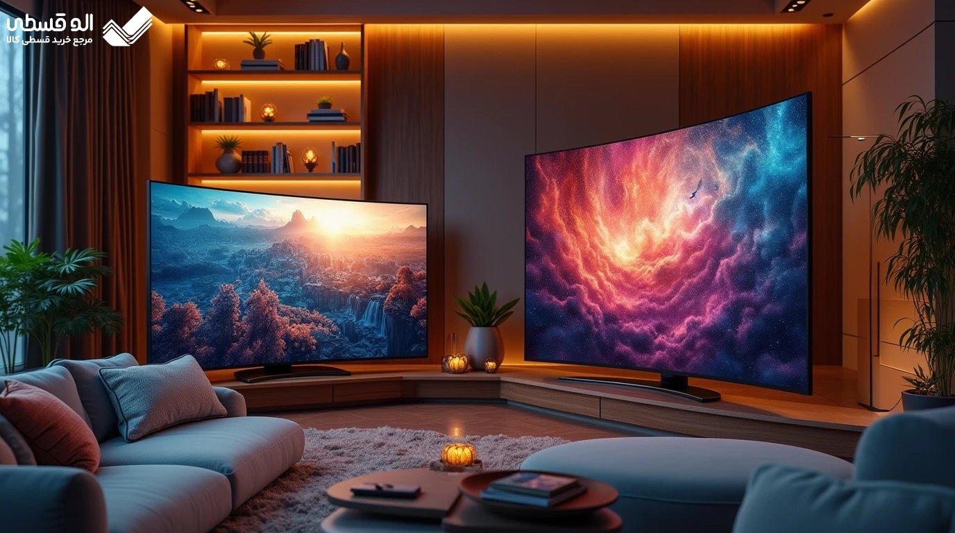 خرید تلویزیون تخت و منحنی