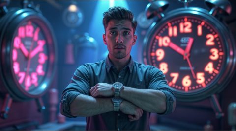 بستن ساعت روی دست چپ