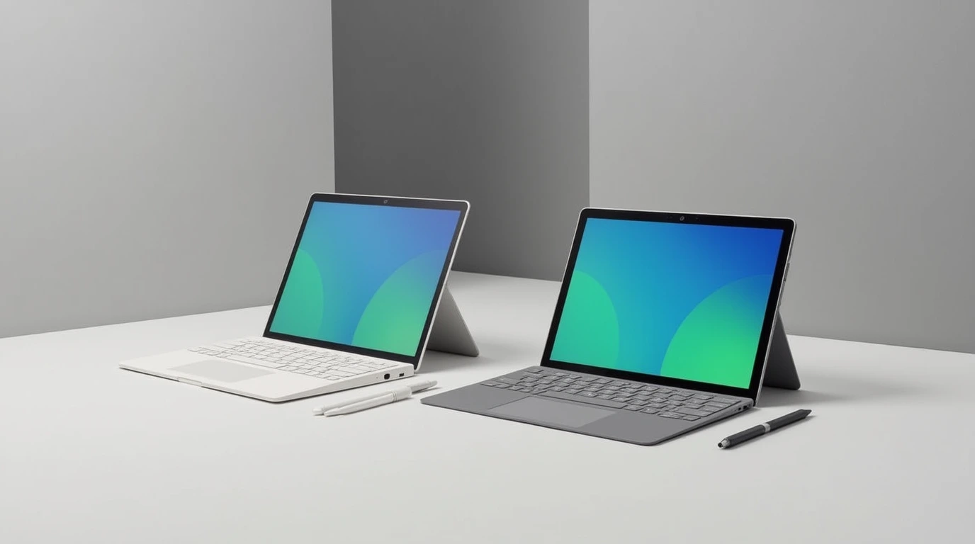 لپ تاپ مایروسافت همراه با قلم