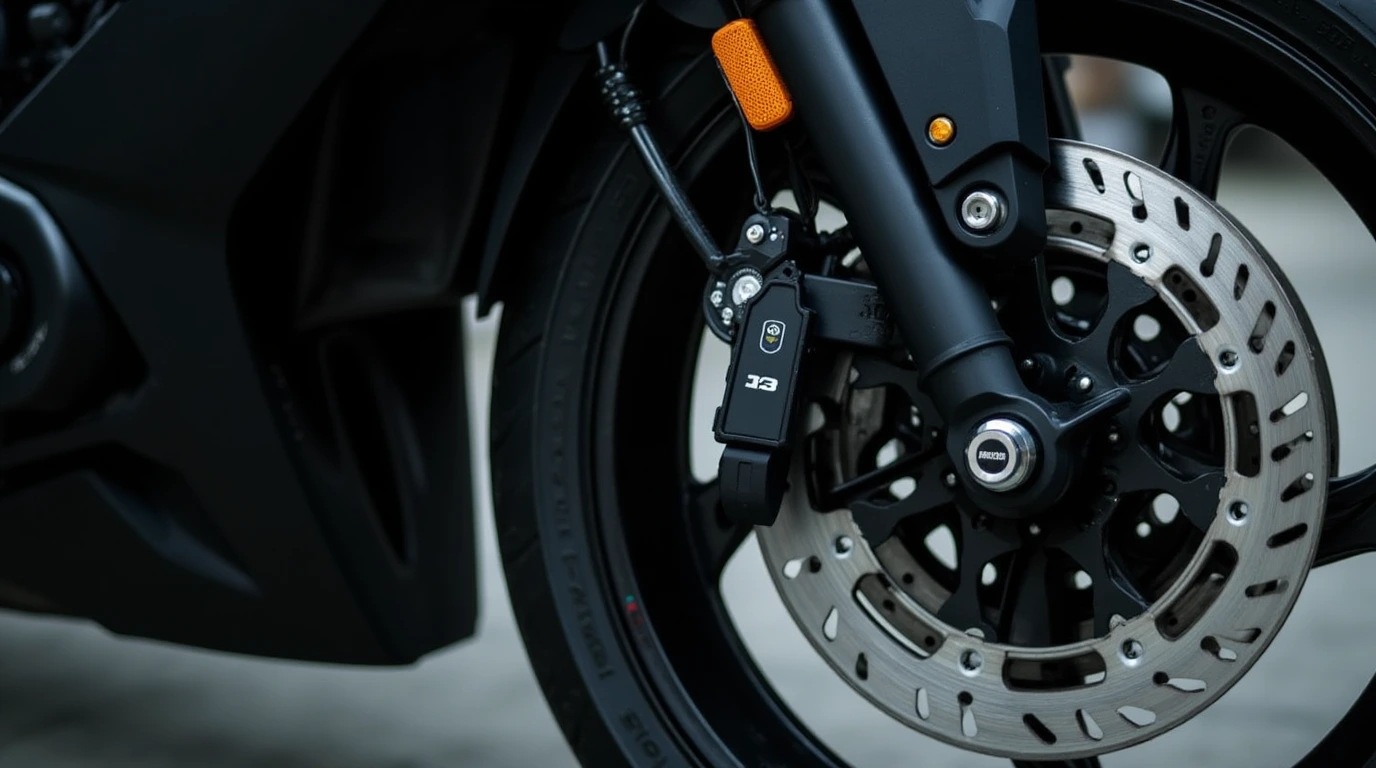 قفل دیسکی در موتور سیکلت