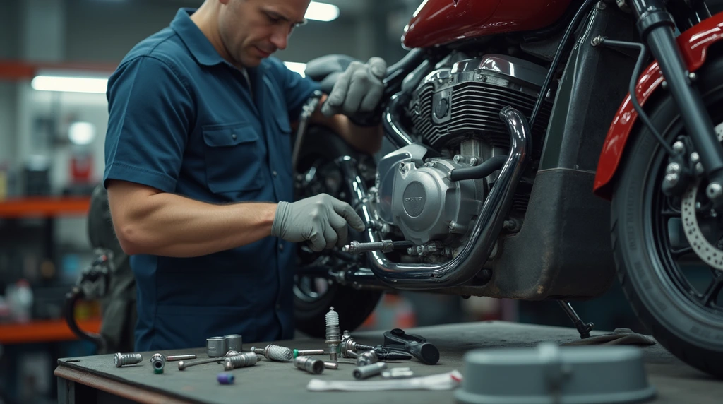 تصویری از کاهش مصرف سوخت موتور سیکلت