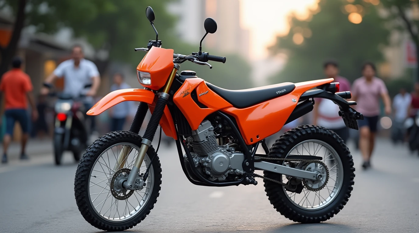 موتور سیکلت بهرو مدل تریل GY 500