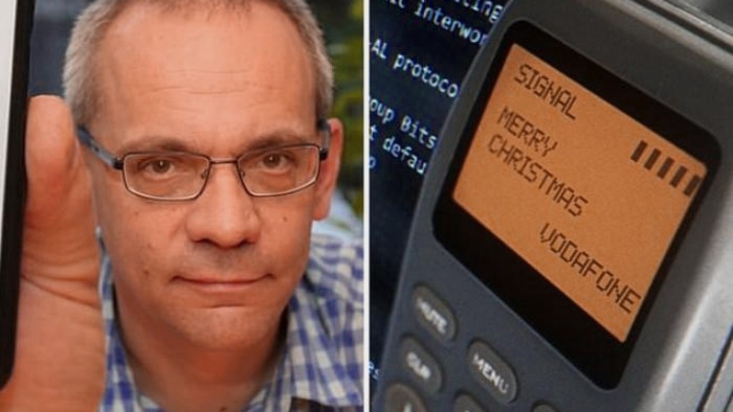 نخستین پیامک دنیا توسط بریت نیل پاپ‌وُورس