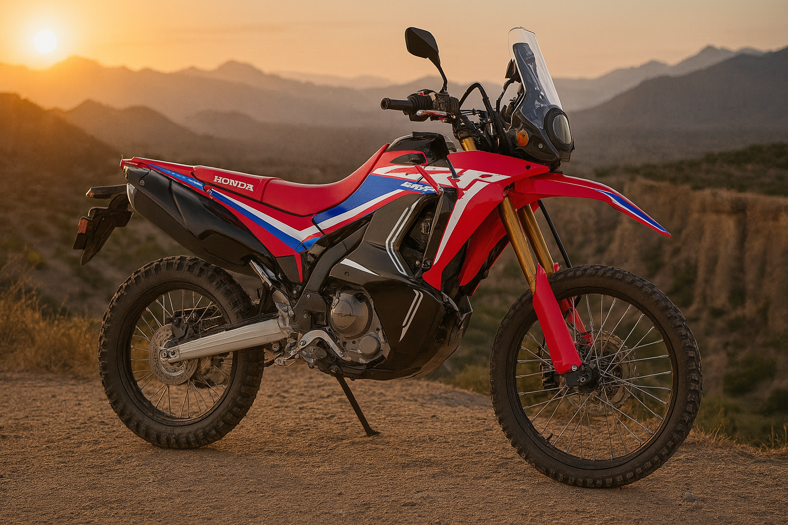 بهترین موتور سیکلت تورینگ، موتورسیکلت هوندا CRF 300 Rally