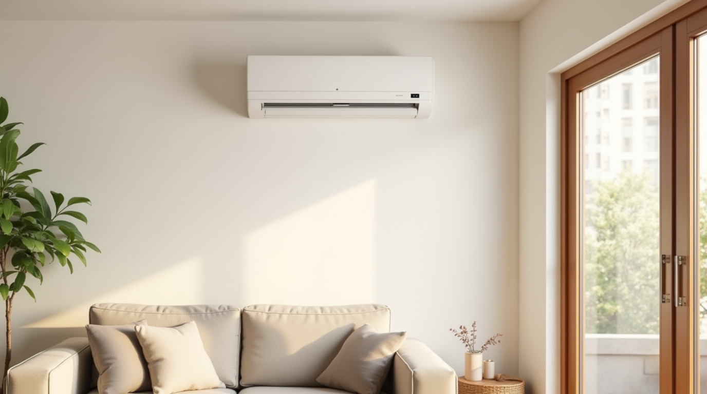 انواع کولر گازی: کولر گازی اسپلیت دیواری