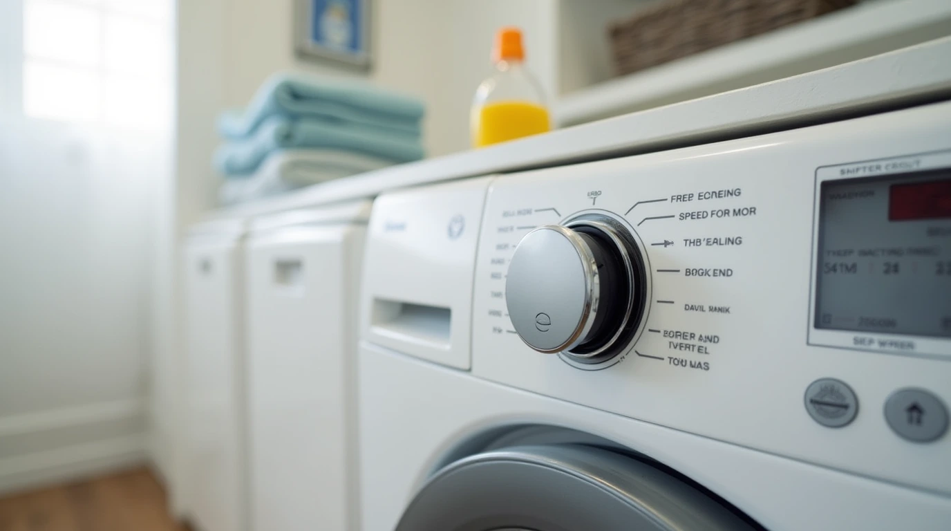تنظیمات ماشین لباسشویی