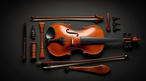 اجزای ویولن