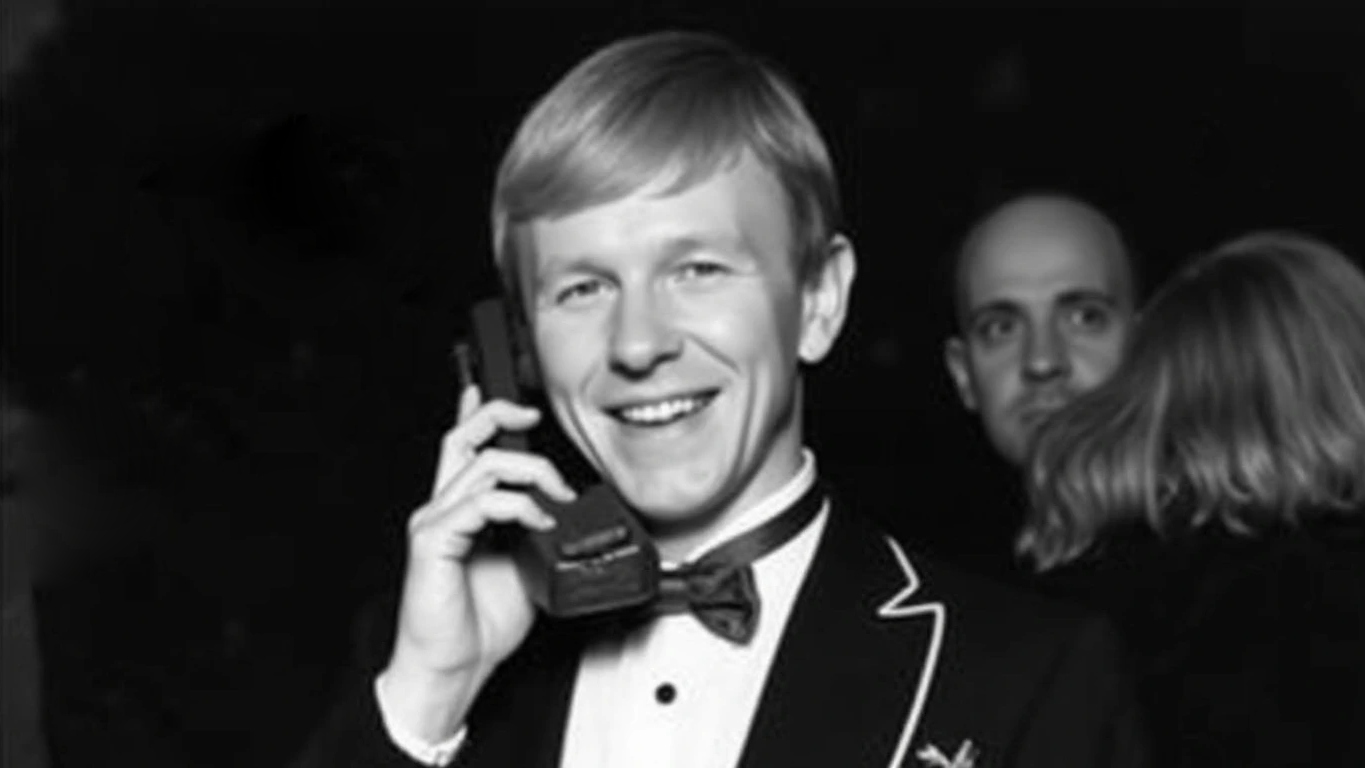 اولین تماس تلفنی جهان توسط مایکل هریسون