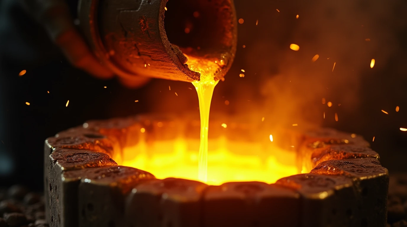 طلای آب شده