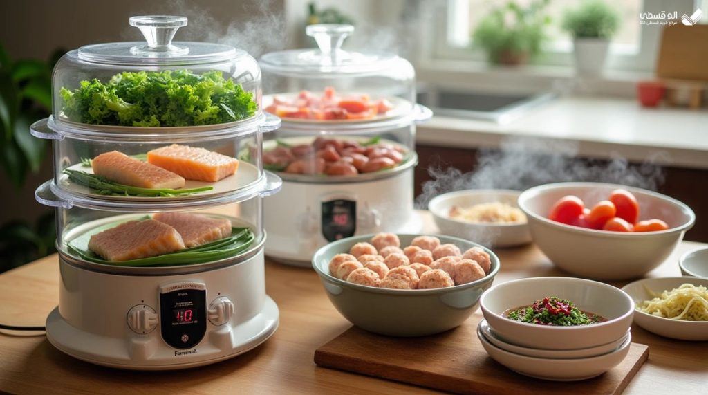 بخارپزچند طبقه برقی