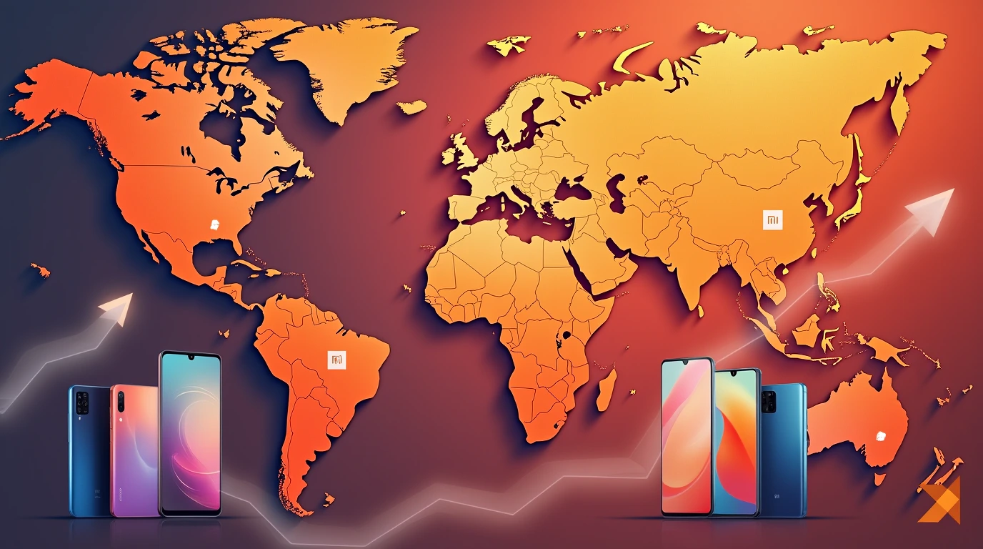 رشد برند شیائومی در جهان