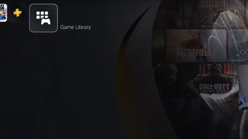 صفحه نصب بازی روی پلی استیشن