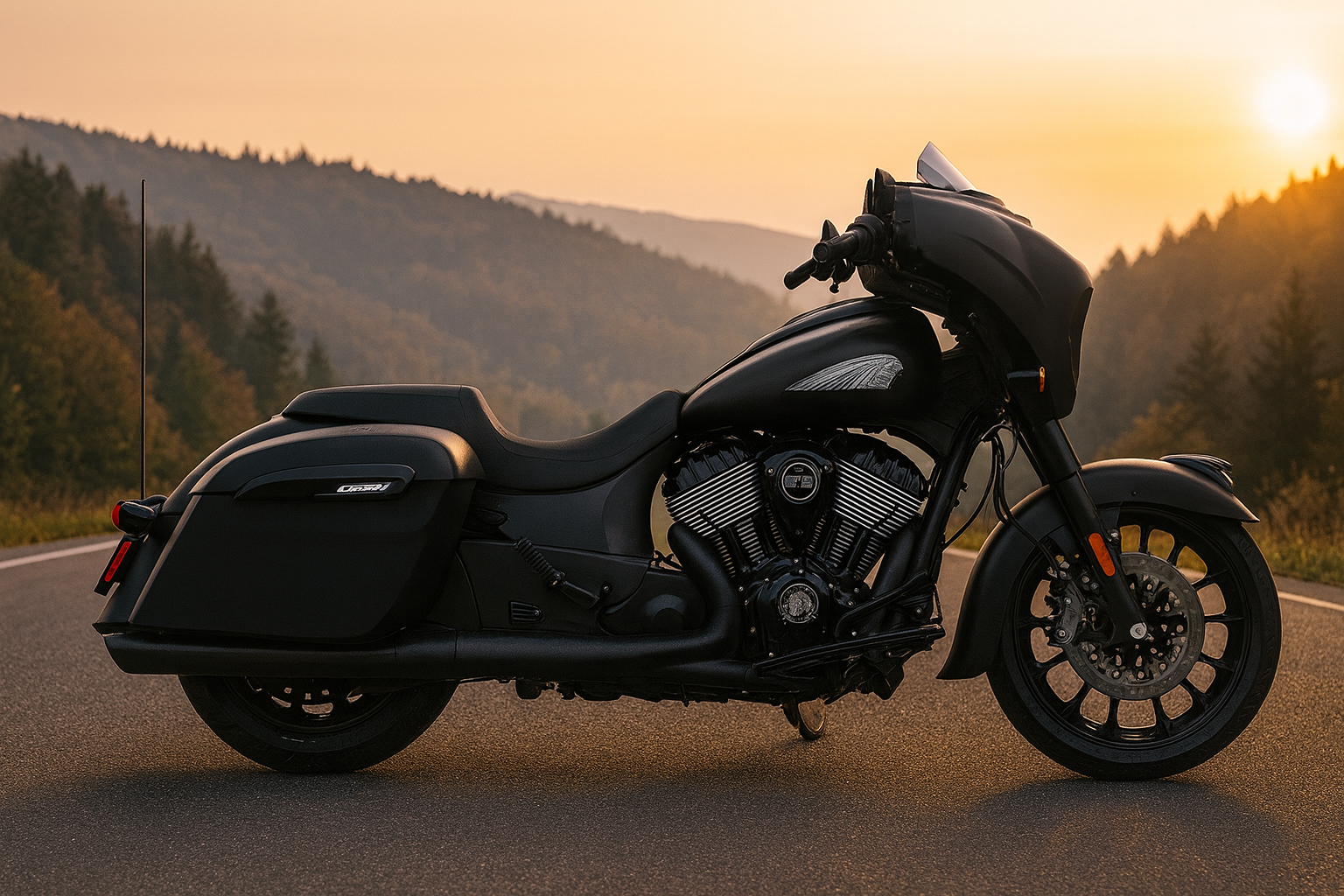 ایندین چیفتین دارک هورس (Indian Chieftain Dark Horse)