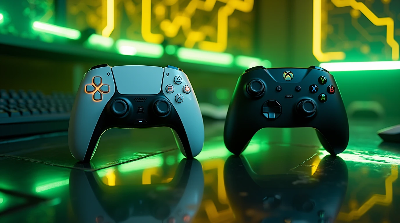 دسته بازی پلی استیشن 5 پرو با ایکس باکس سری ایکس