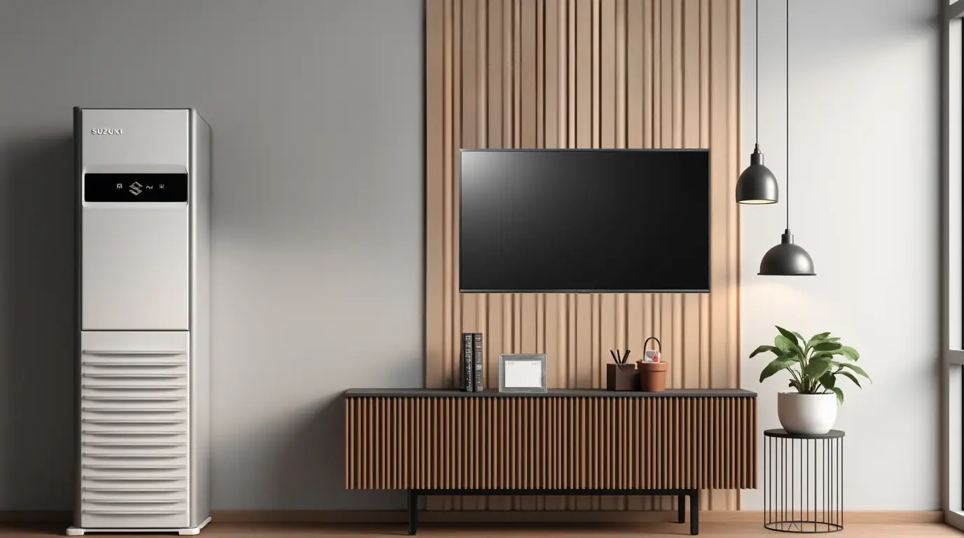 کولر گازی ایستاده در محیط کاری