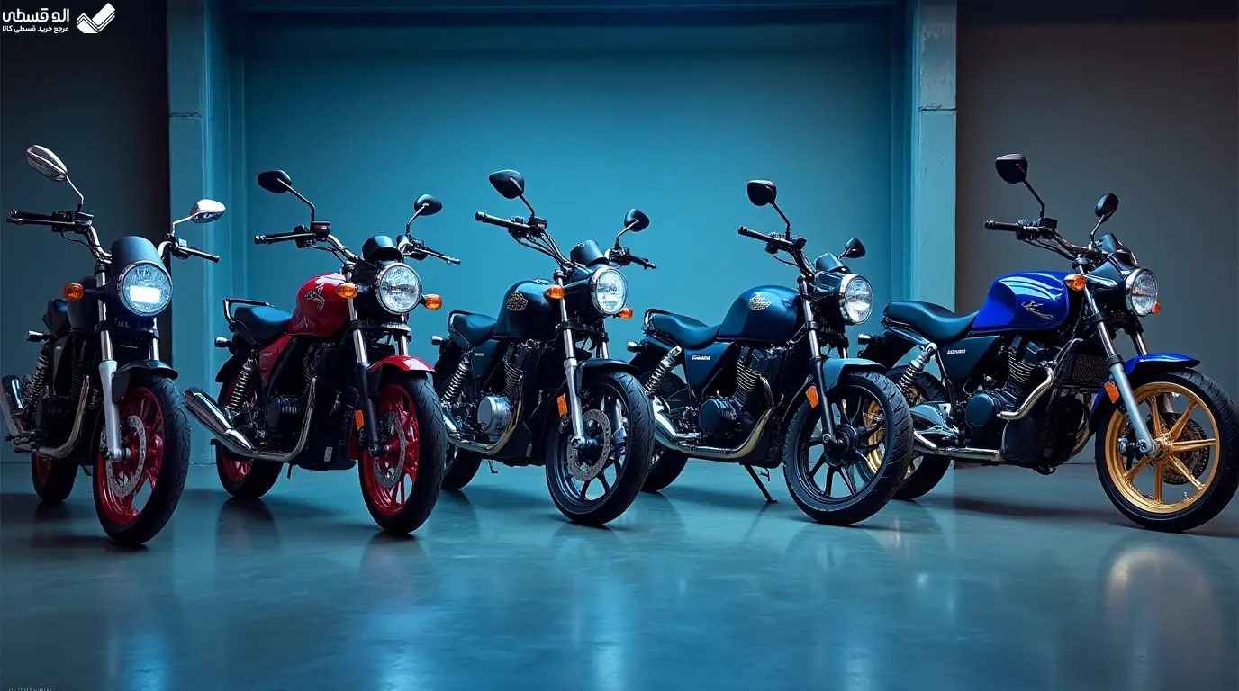 کادری از موتور سیکلت بنزینی