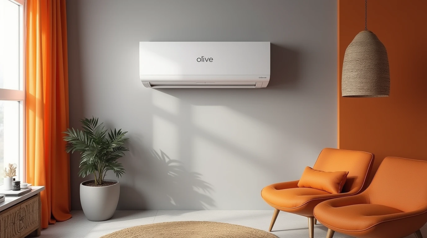 کولر گازی الیو در محیط خانه