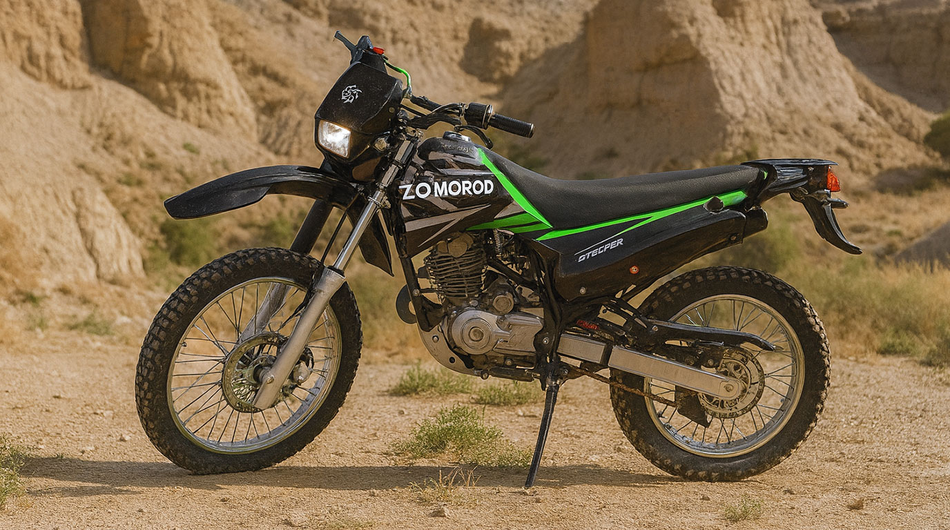 موتور سیکلت زمرد تریل Gy200