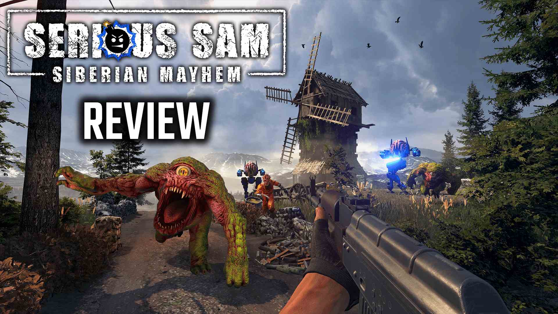 نمایی از بازی Serious Sam: Siberian Mayhem