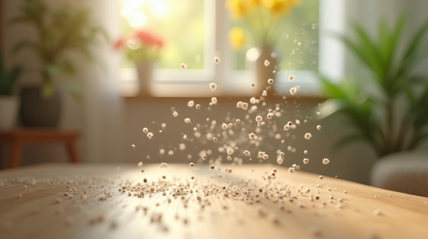 آلاینده های آلرژی ساز در هوا خانه 