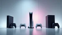 تصویری از کنسول های پلی استیشن4، پلی استیشن5، ایکس باکس
