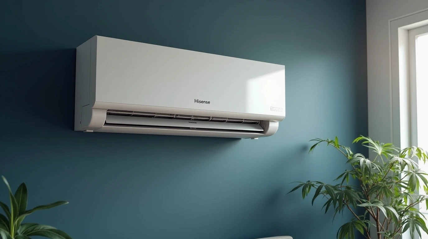 تصویری از کولر گازی هایسنس در خانه