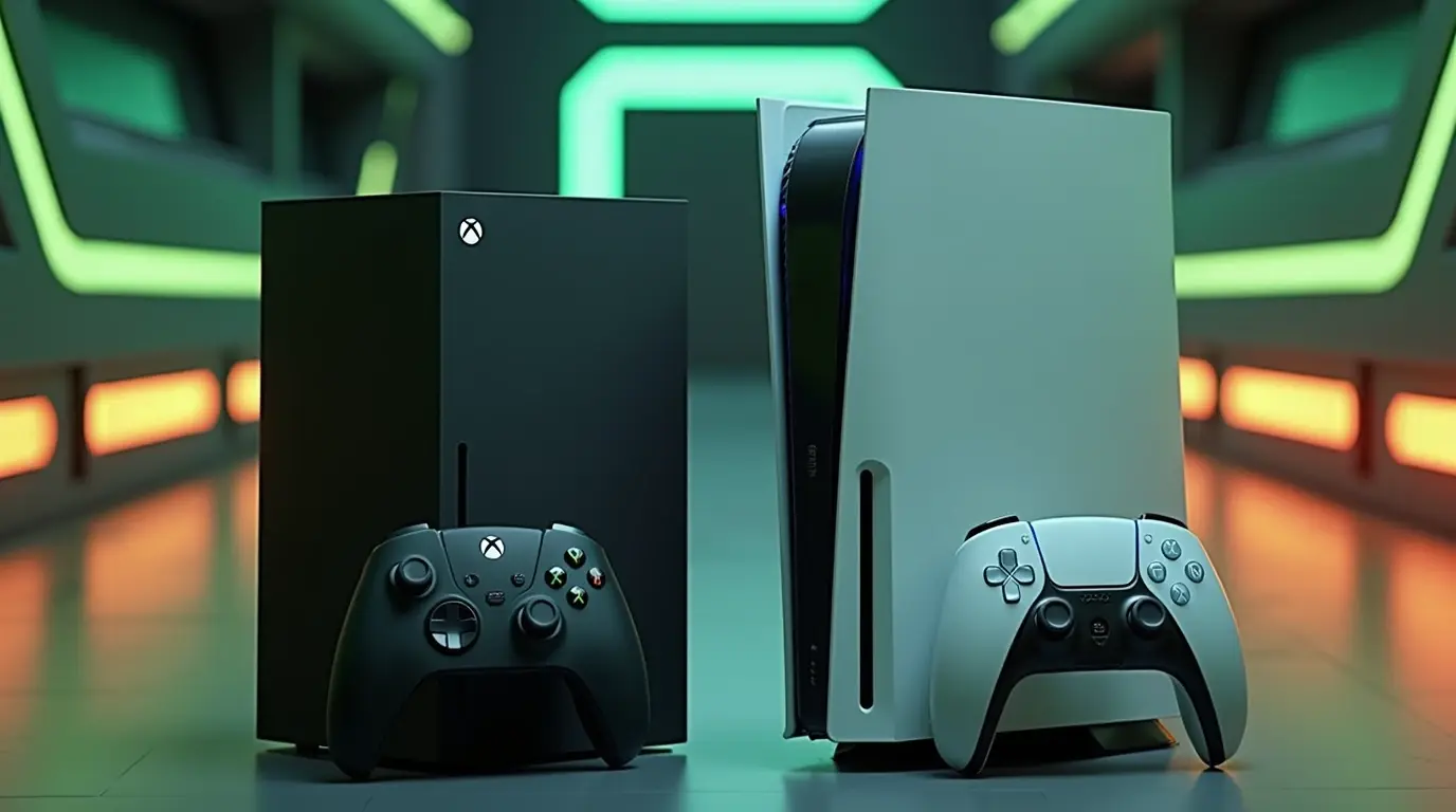 تصویری ازطراحی و ظاهر کنسول‌های Xbox Series X با PS5