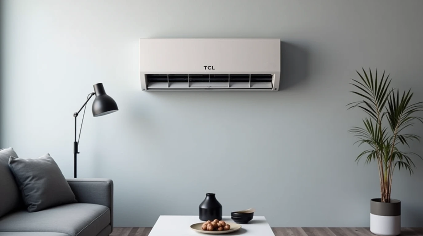 تصویری از کولر گازی تی سی ال دیواری