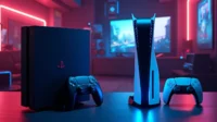 تصویری از کنسول بازی PS5 با PS4