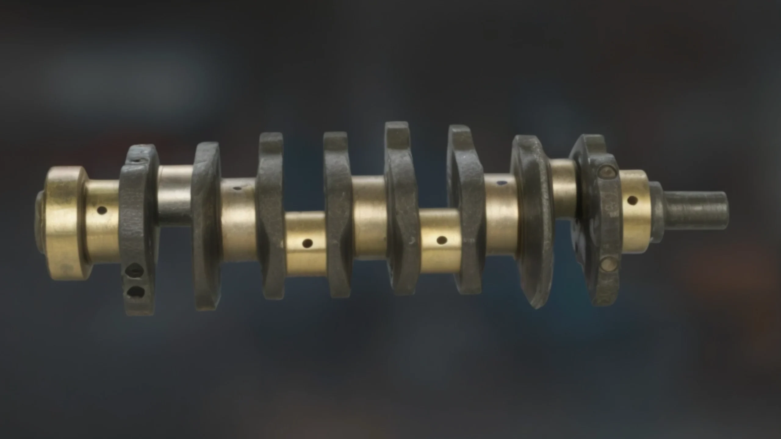 تصویری از یک میل لنگ