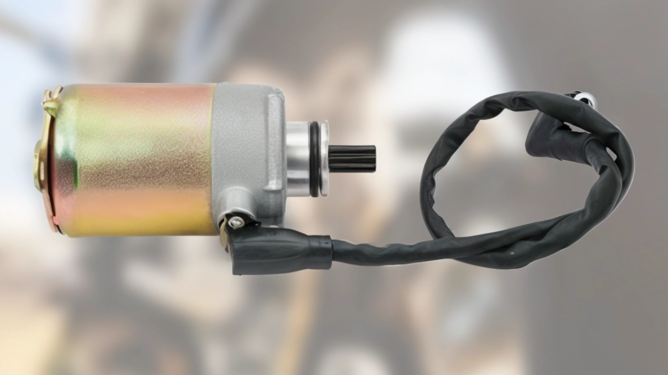 تصویری از استارت موتور سیکلت