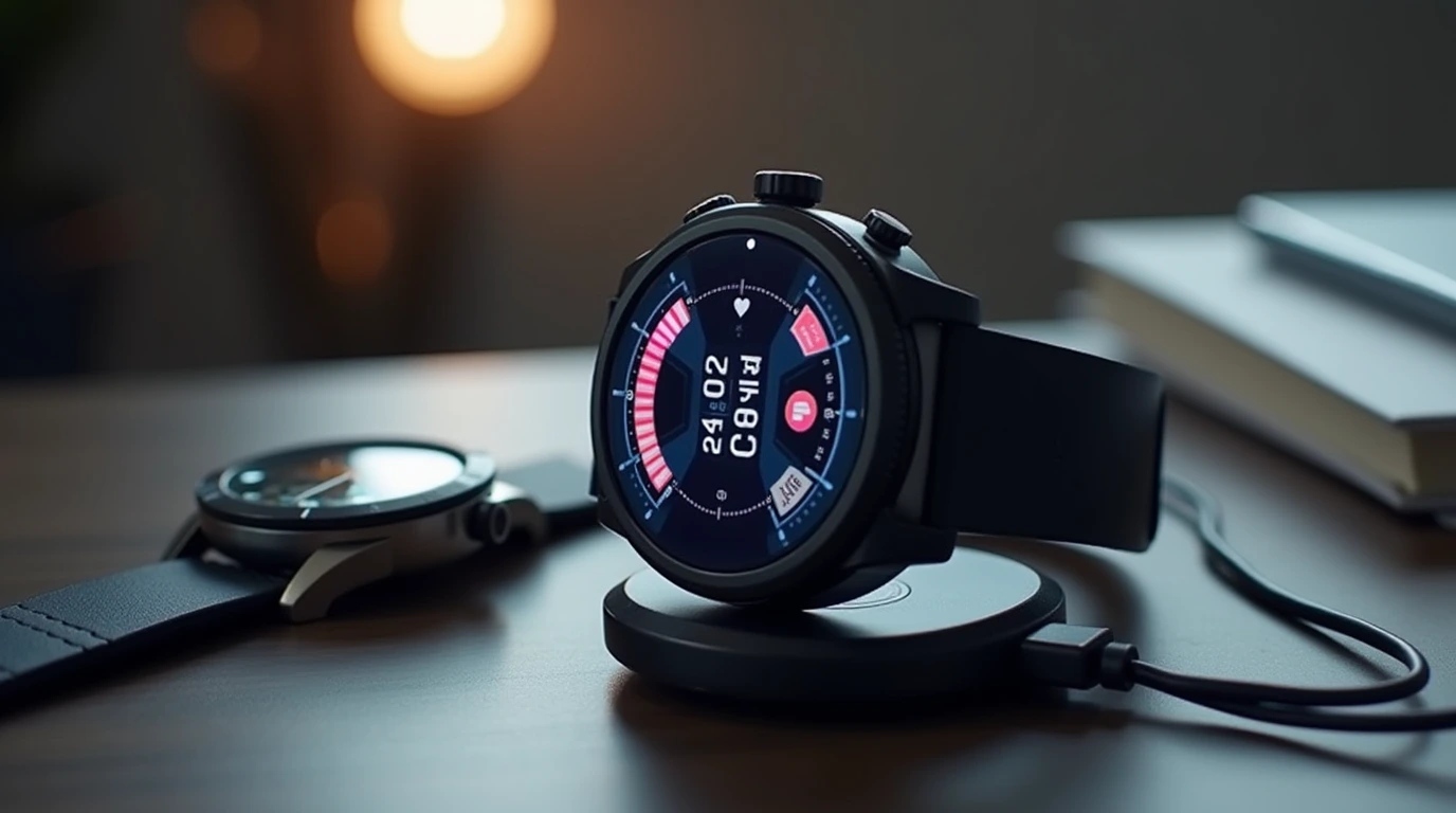 ساعت هوشمند با صفحه نمایش دایره ای 