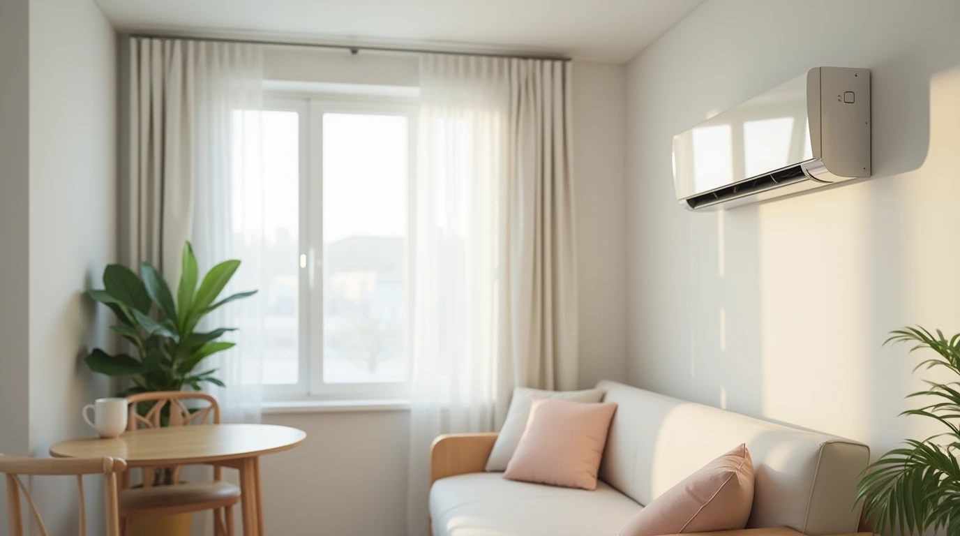 نصب کولر گازی در مکانهای کوچک و آپارتمانی