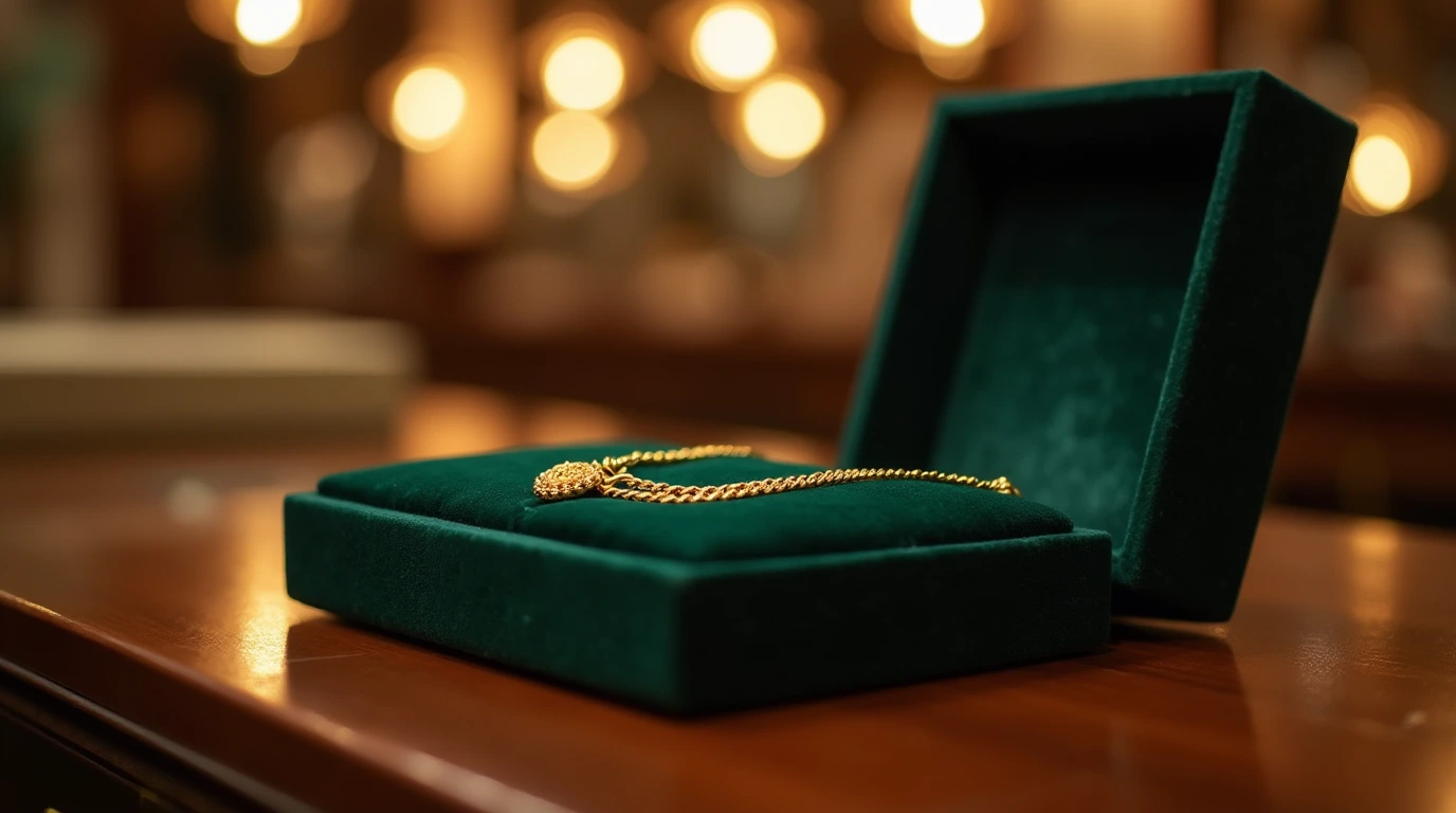 تصویری از زیورآلات با طلای 14 عیار