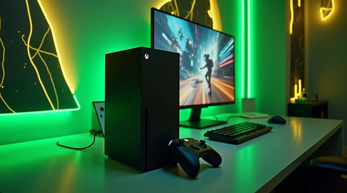 تصویری از کنسول Xbox Series X