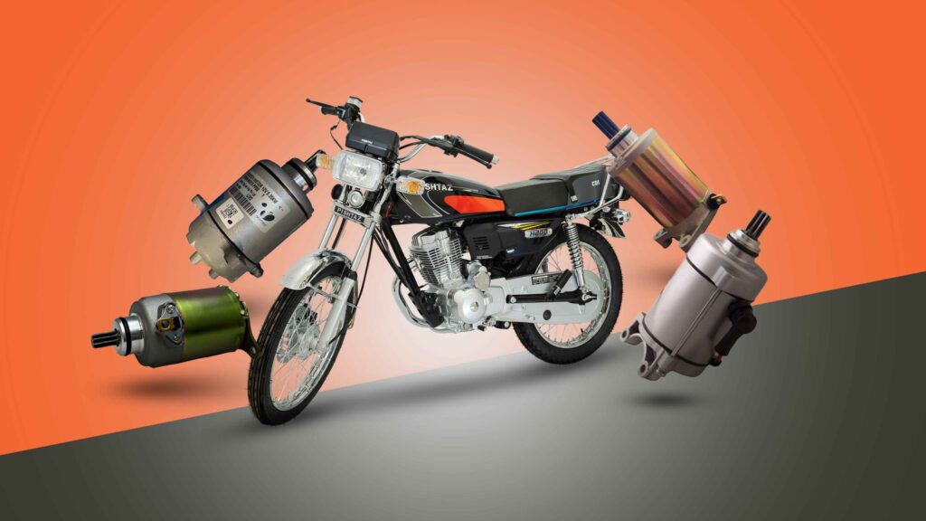 انواع استارت موتور سیکلت