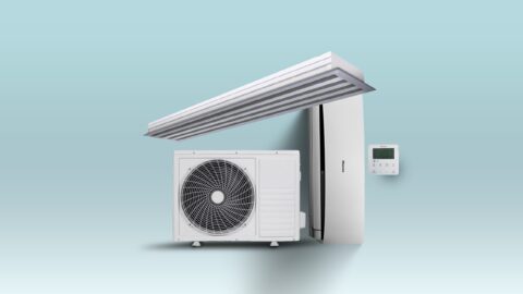 تصویری از داکت اسپلیت و کولر گازی