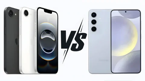 مقایسه آیفون 16 e و سامسونگ s24 fe