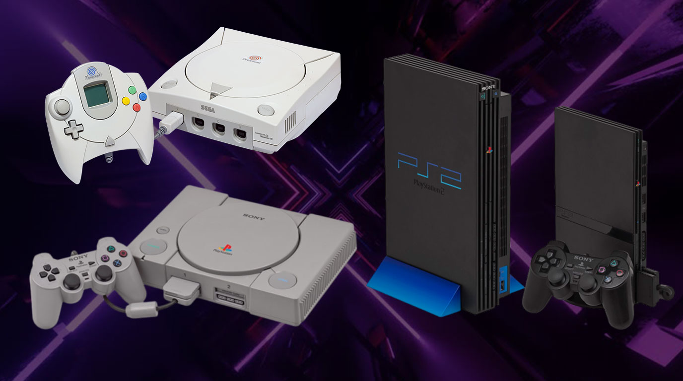 کنسول بازی Sega Dreamcast و PlayStation