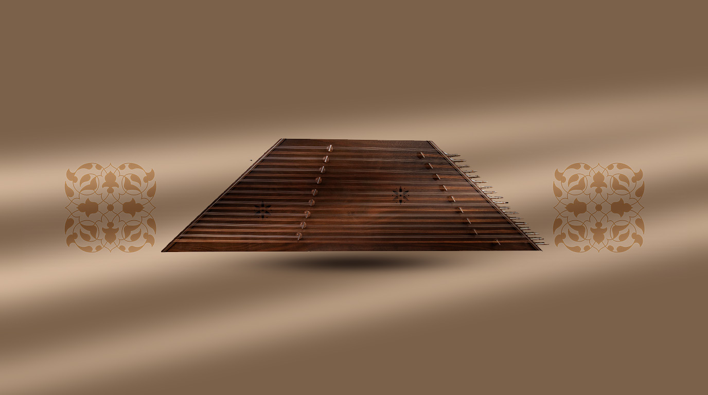 تصویر ساز سنتی ایرانی سنتور