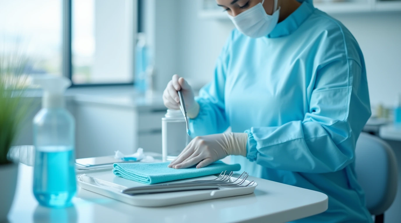 تصویری از تجهیزات دندانپزشکی