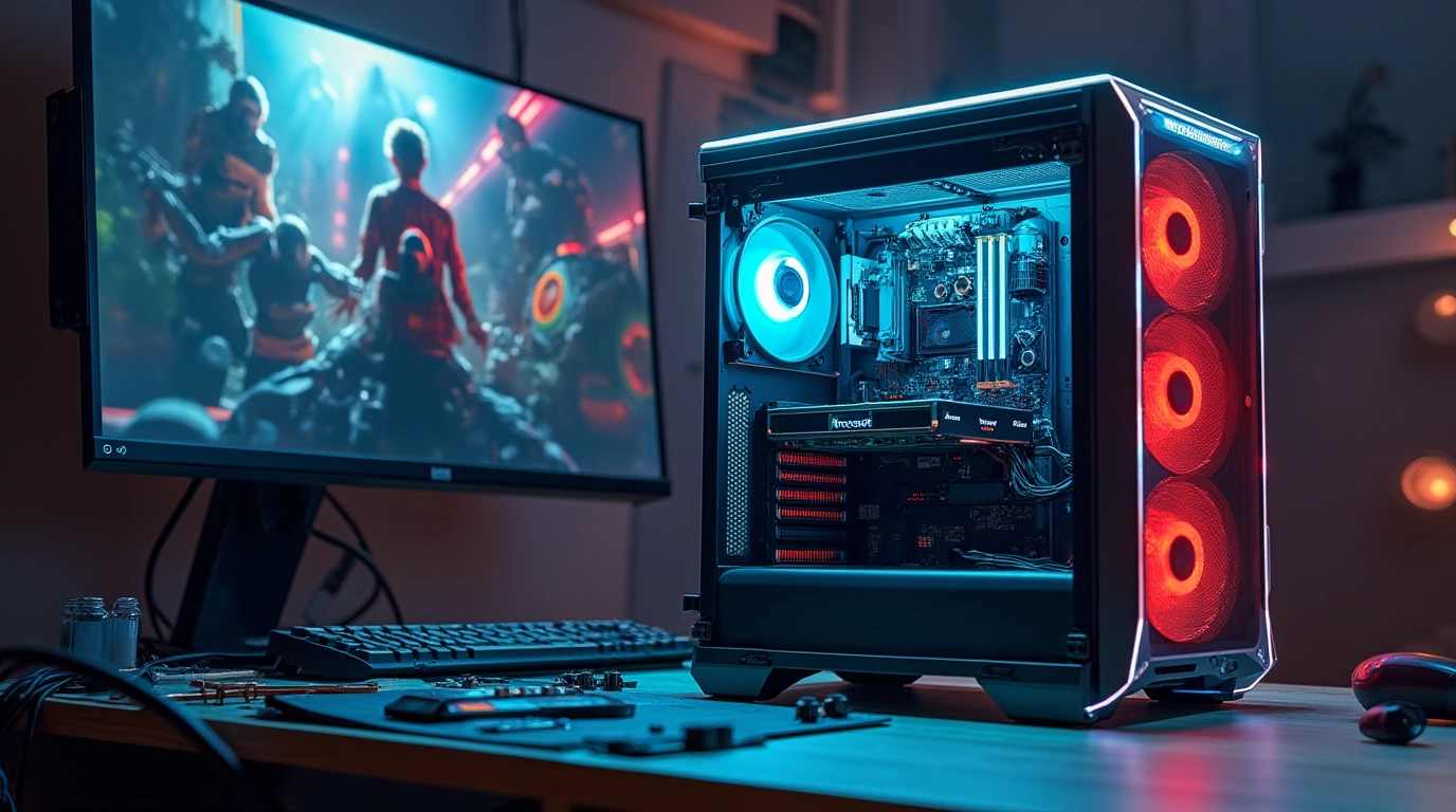 تست و راه‌اندازی اولیه سیستم گیمینگ