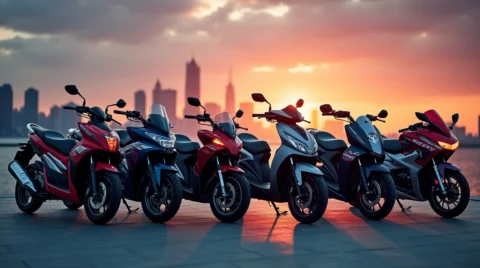 بهترین موتور سیکلتهای اتوماتیک در ایران