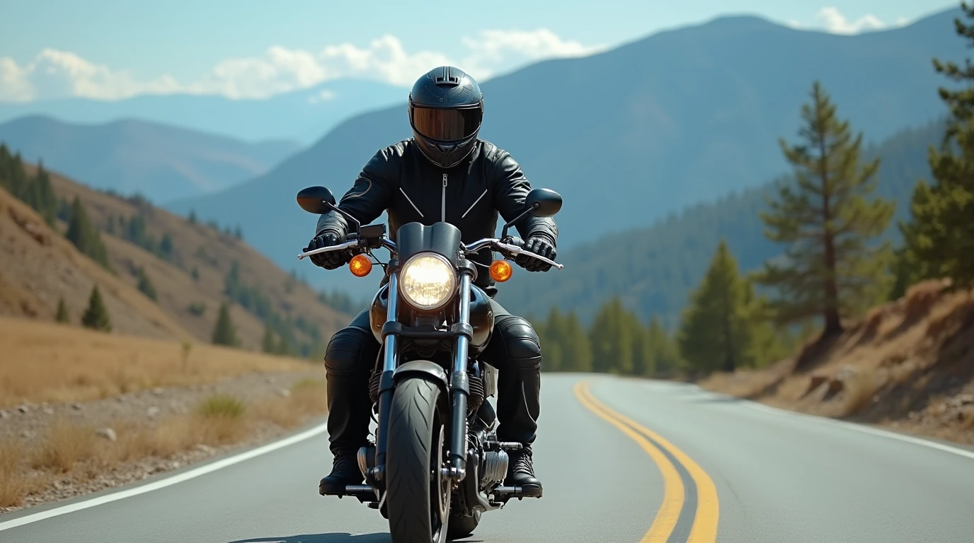 تصویری از موتور سیکلت‌ تورینگ