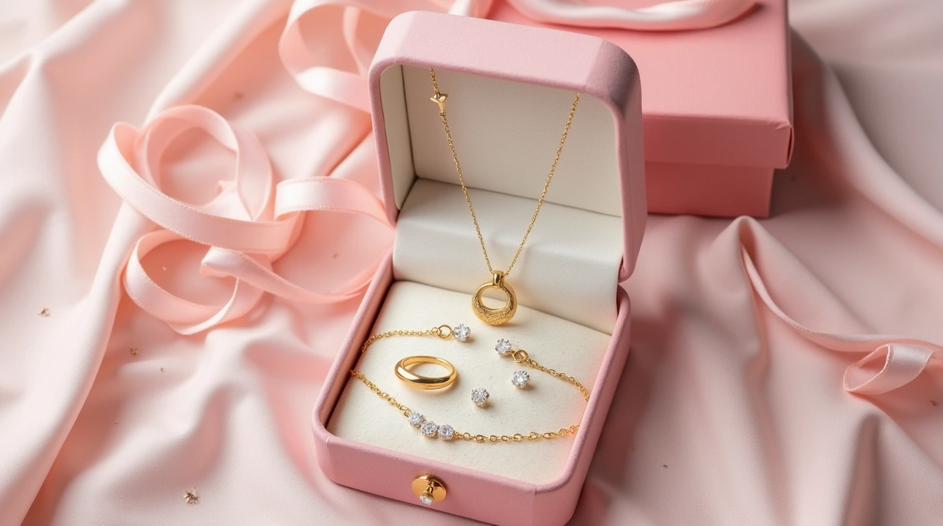 بهترین زیورآلات طلا برای هدیه روز دختر