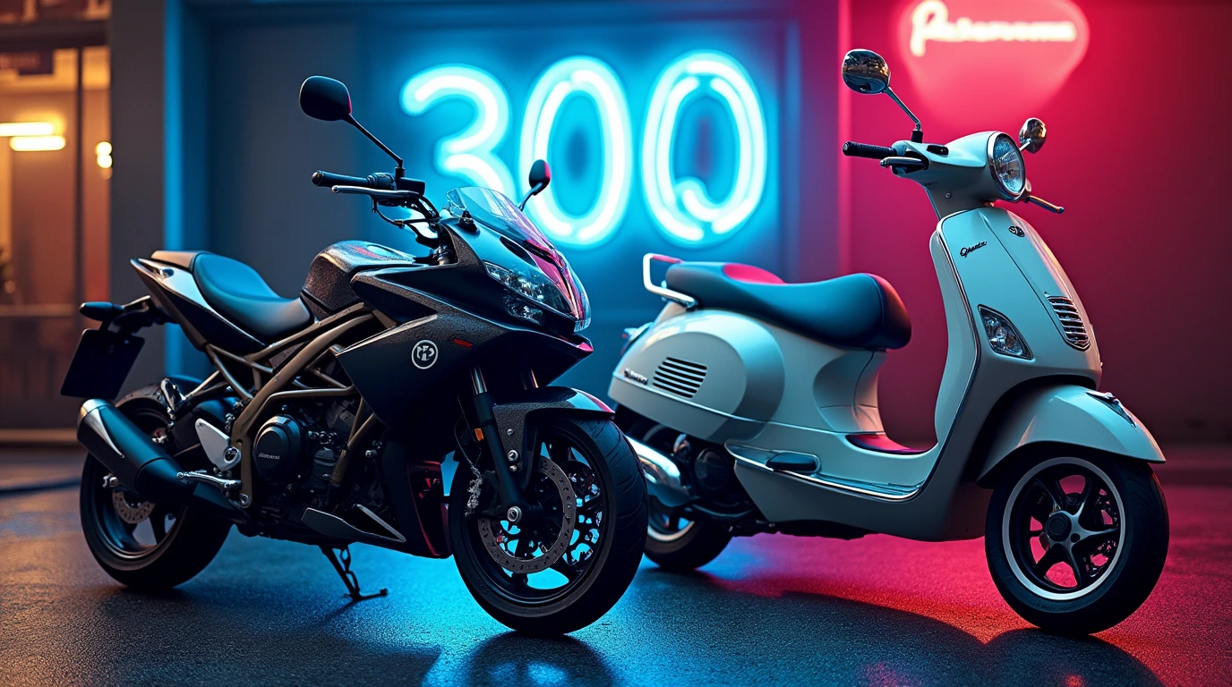 تصویری از 2 موتور سیکلت برای خرید 